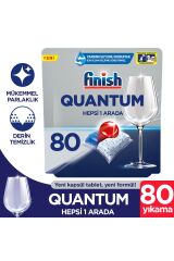 Bulaşık Tableti Finish Quantum 80'li***