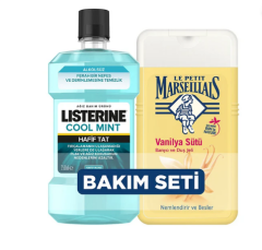 Listerine Ağız Bakım Suyu 250 ml ve Duş Jeli 250 ml Seti