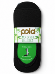 Pola Erkek Bambu Babet Çorap Siyah 40-44