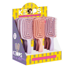 Keops Saç Fırçası 3D Kare Büyük