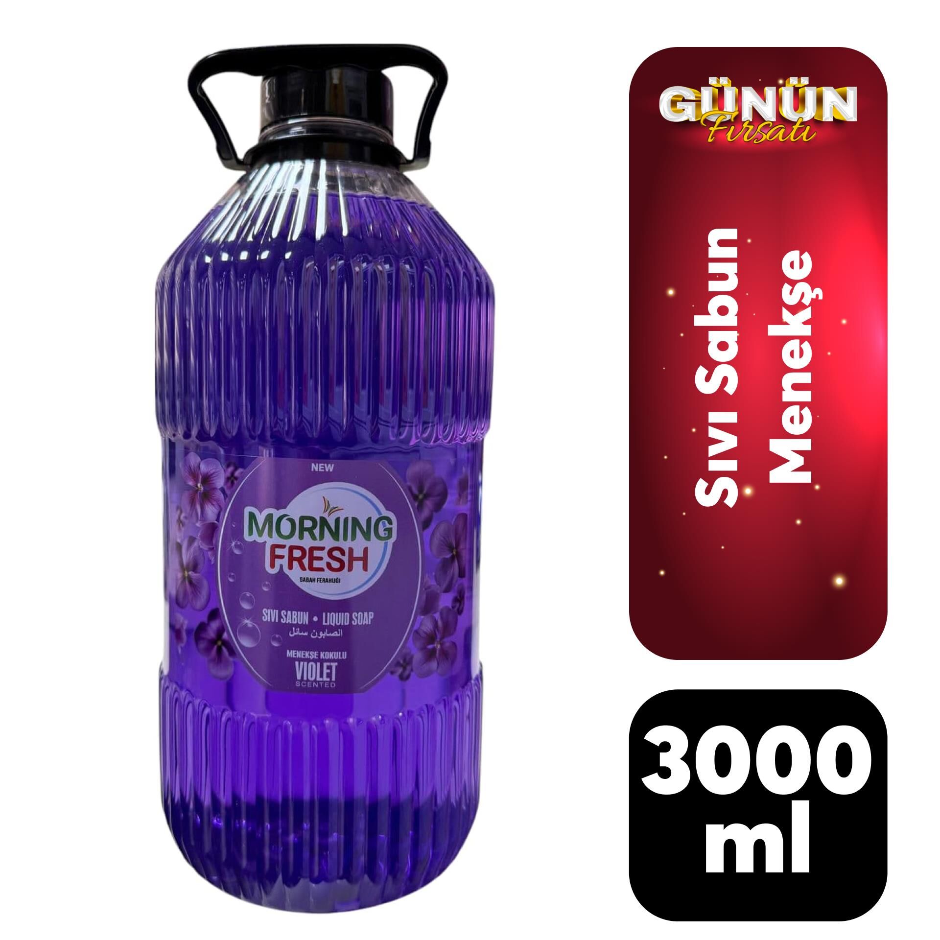 Sabun Sıvı Morning Fresh 3 L Menekşe