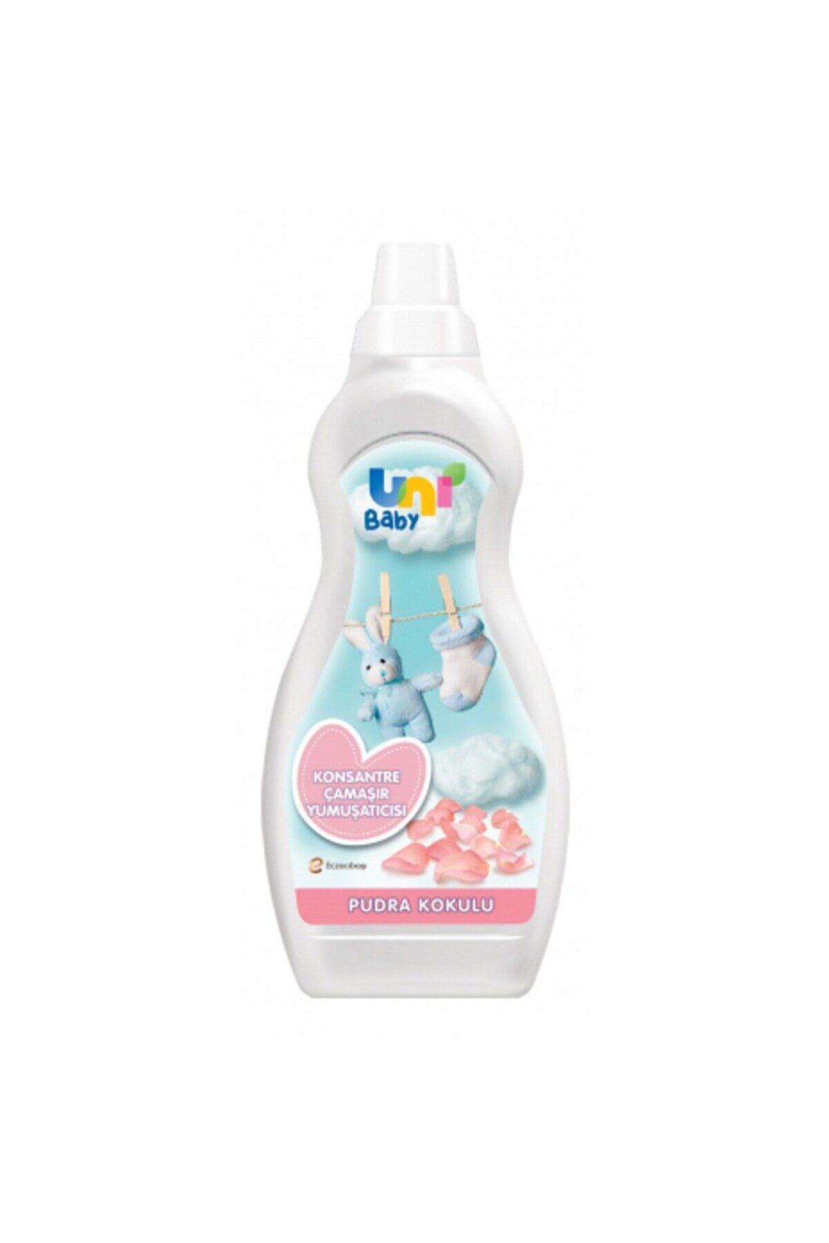 Uni Baby Konsantre Çamaşır Yumuşatıcı Pudra Kokulu 1200 Ml 50 yıkama