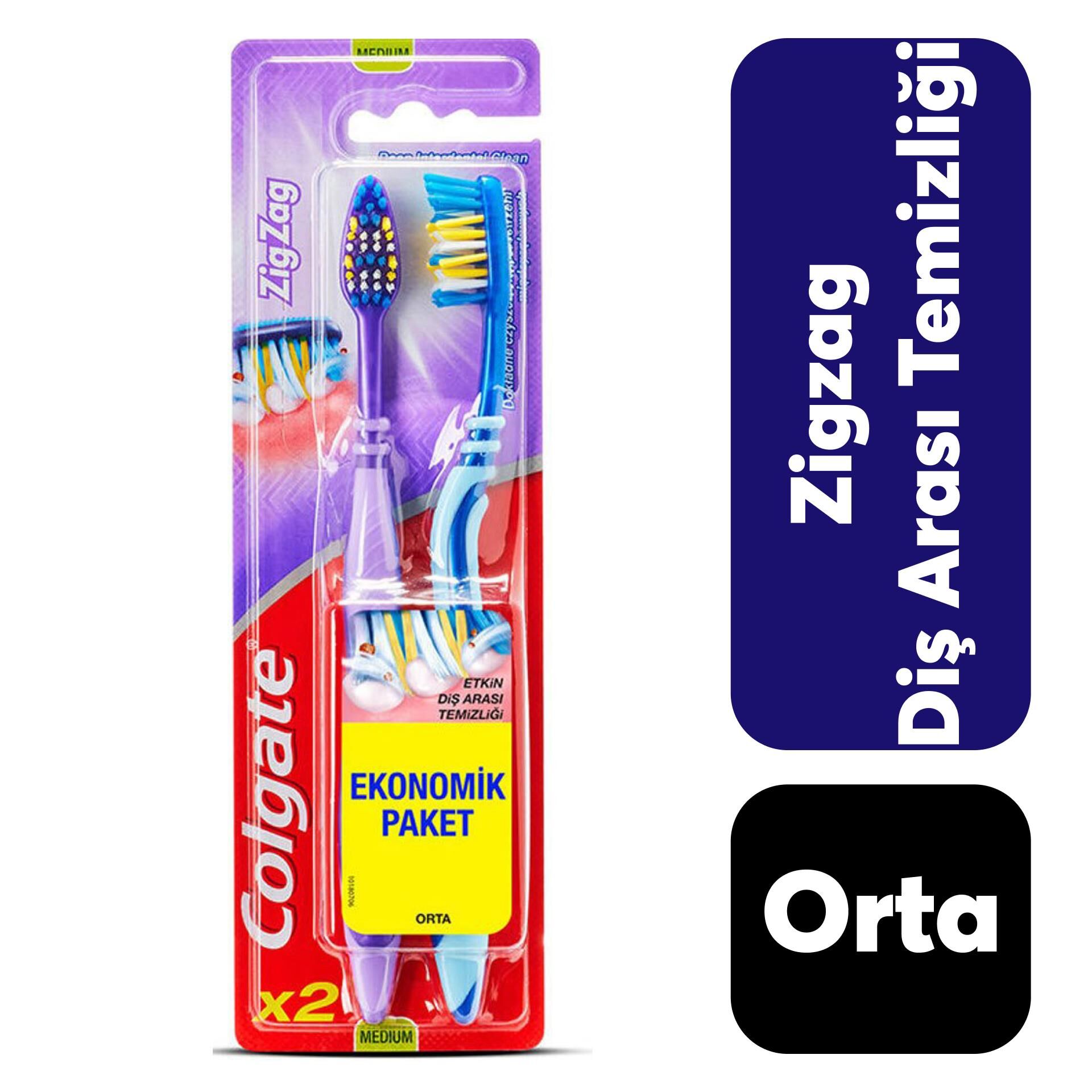 Diş Fırçası Colgate Zigzag 1+1