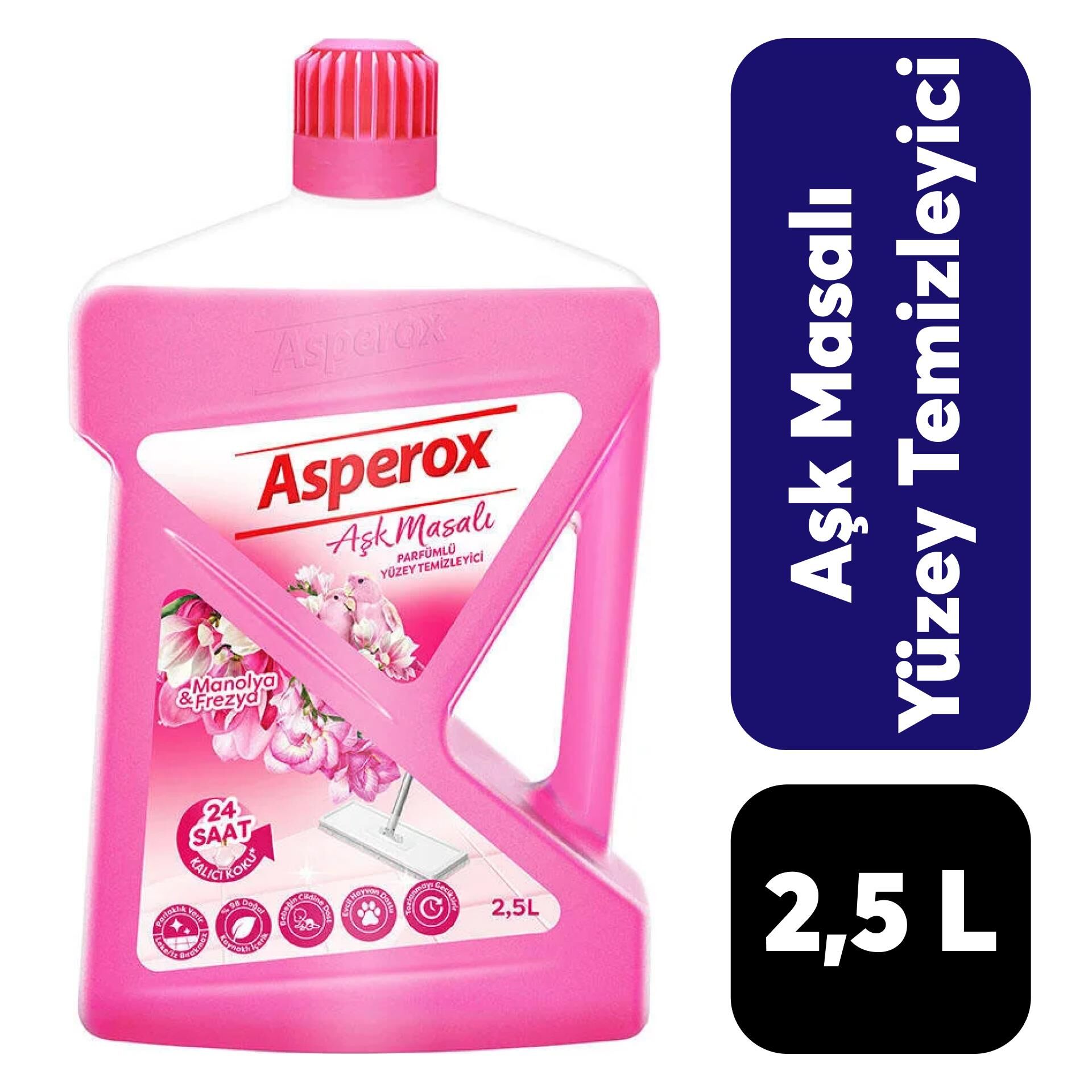 Asperox Yüzey Temizleyici 2,5 L Aşk Masalı