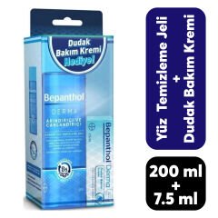 Bepanthol Yüz Temizleme Jeli + Dudak Bakım Kremi 7 ml