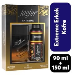 Kofre Erkek Jagler Parfüm 90 ml + Deodorant 150 ml Extreme