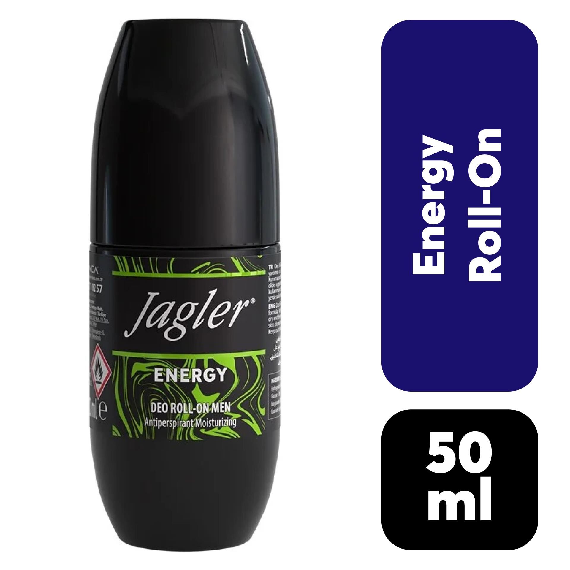 Roll-on Erkek Jagler 50 ml Energy