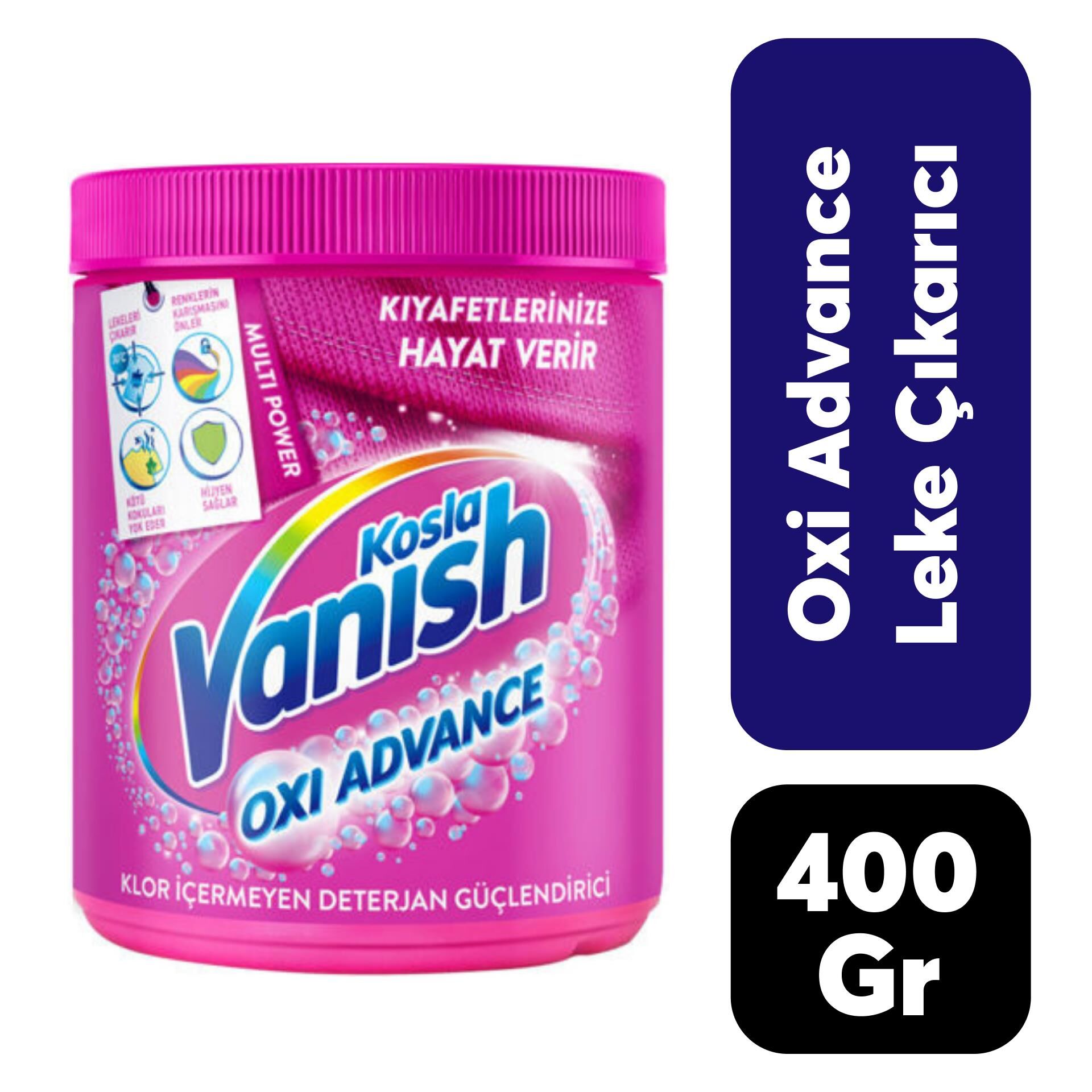Leke Çıkarıcı Vanish 400 gr Pembe