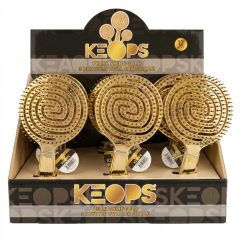 Keops Saç Fırçası 3D Oval Pearl Shine Gold