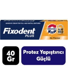Protez Yapıştırıcı Fixodent Plus 40 gr Güçlü