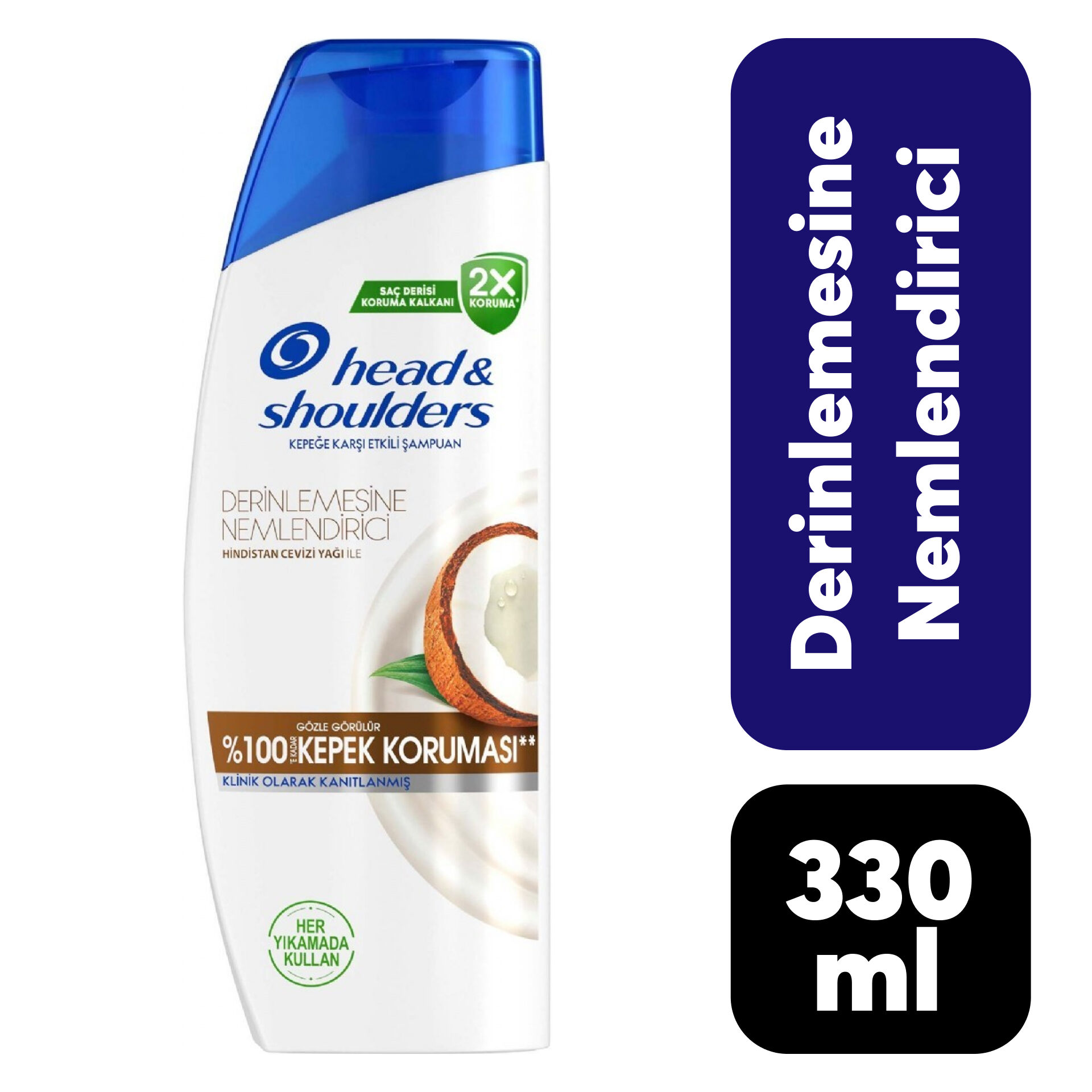 Head & Shoulders Şampuan 330 Ml 2-1 Derinlemesine Nemlendirci