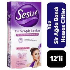 Sesu Hassas Ciltler Ağda Bandı 20'li Yüz