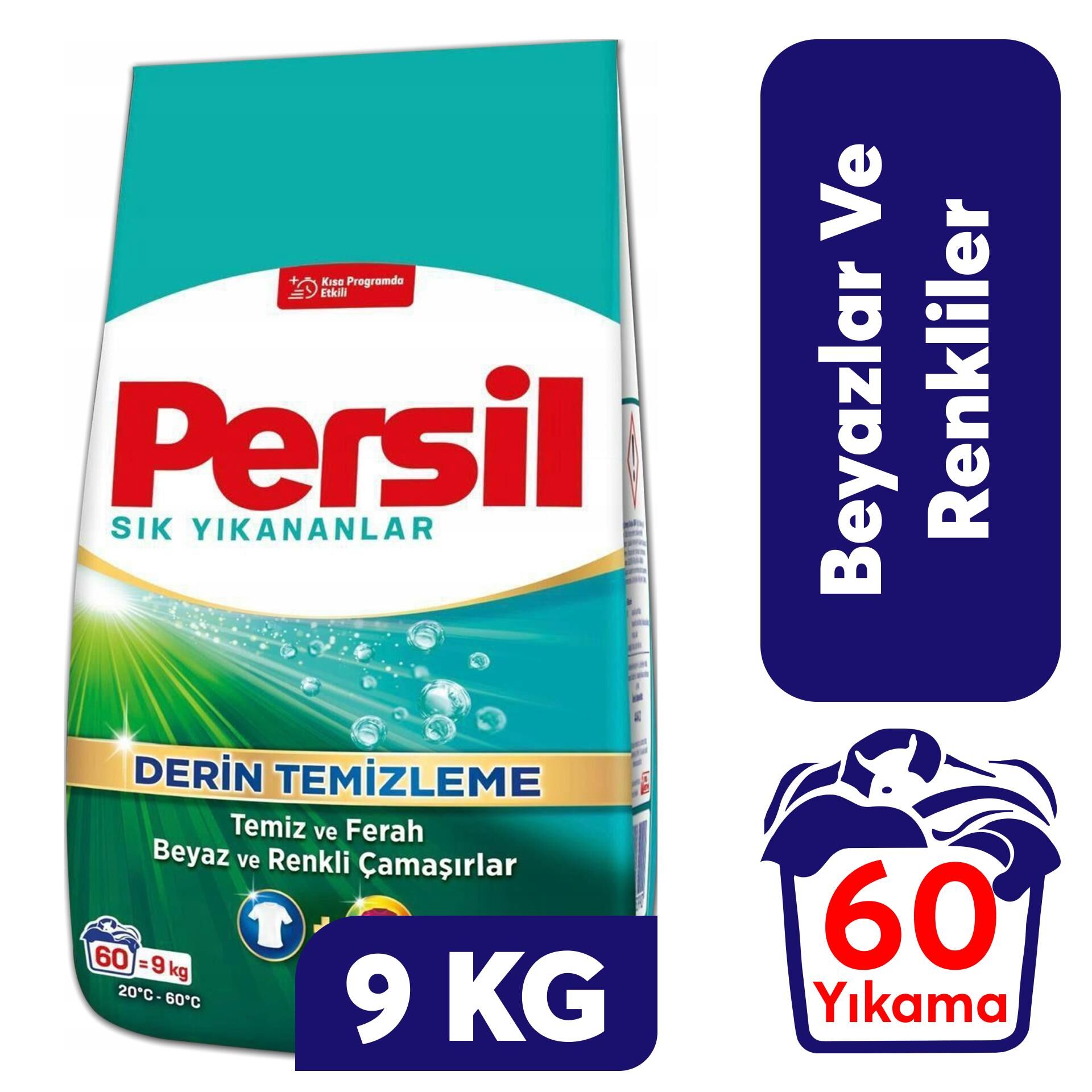 Persil 9 kg Beyazlar ve Renkliler Toz Deterjan
