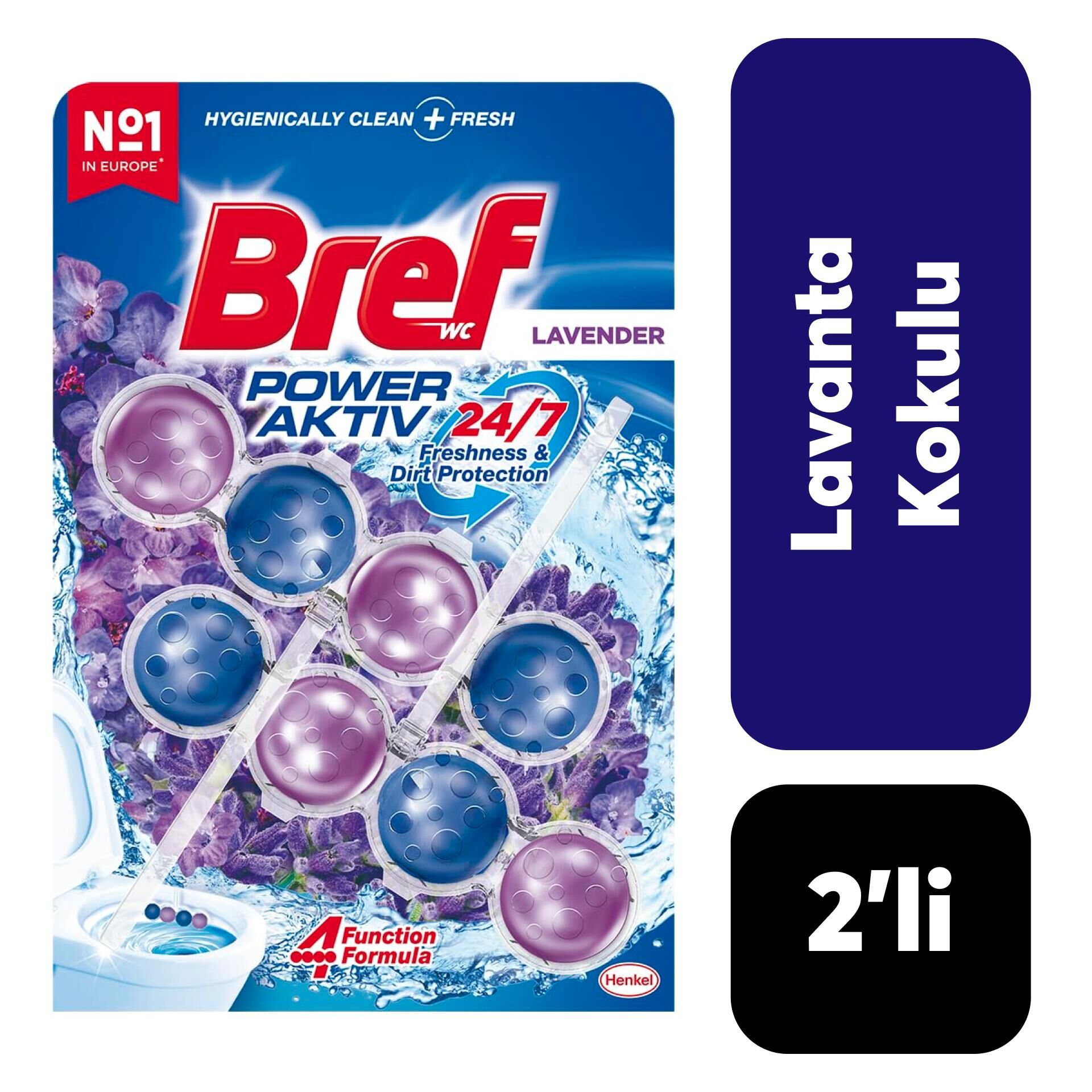 Bref 2'li Tuvalet Bloğu Lavanta Kokulu