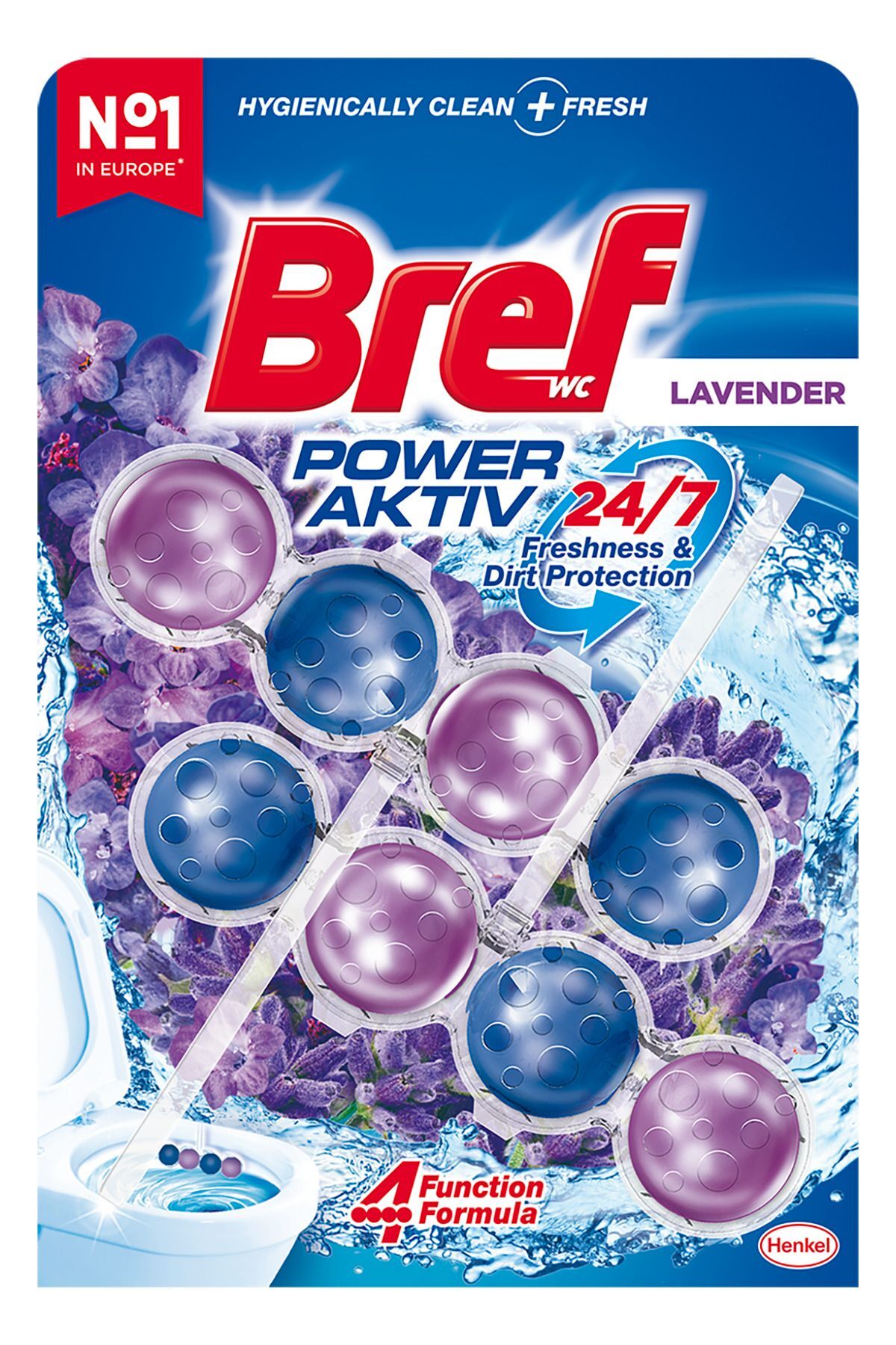 Tuvalet Bloğu Bref 2'li Lavanta Kokulu