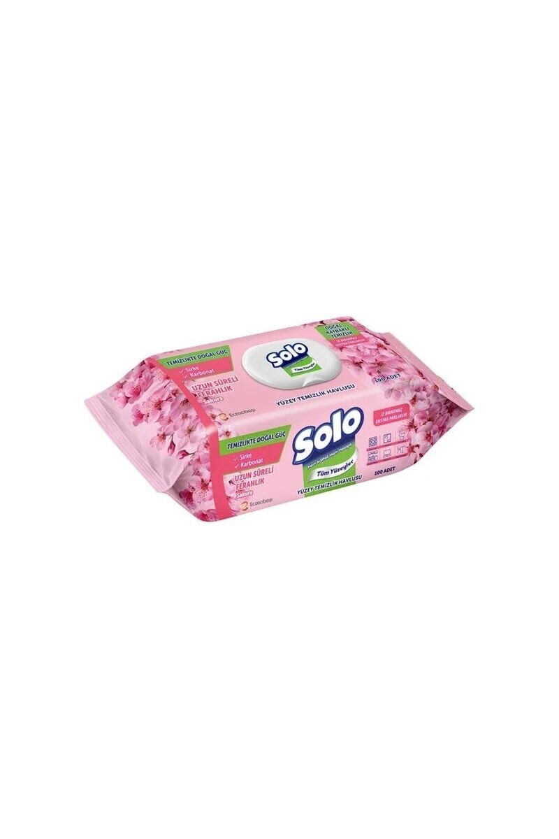 Yüzey Temizlik Havlusu Solo 100'lü Sakura