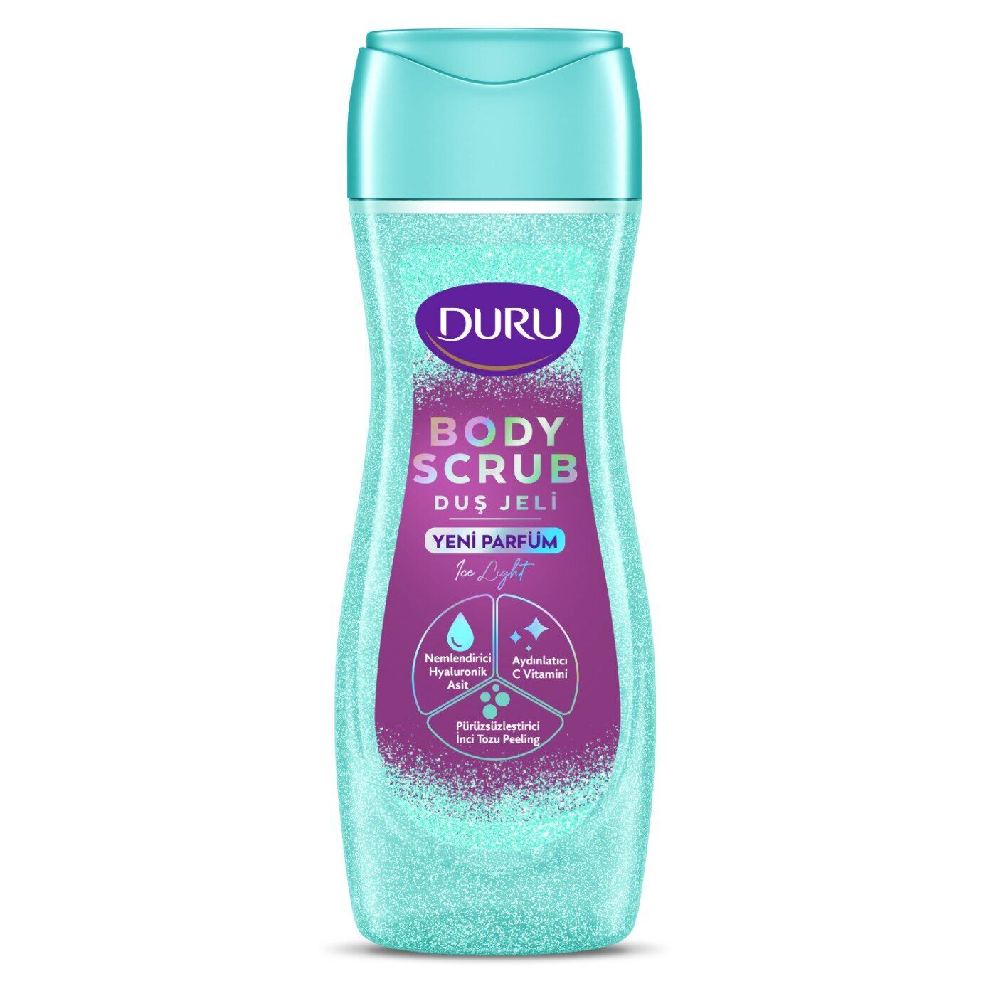 Duş Jeli Duru Body Scrub 450 ml Ice Light