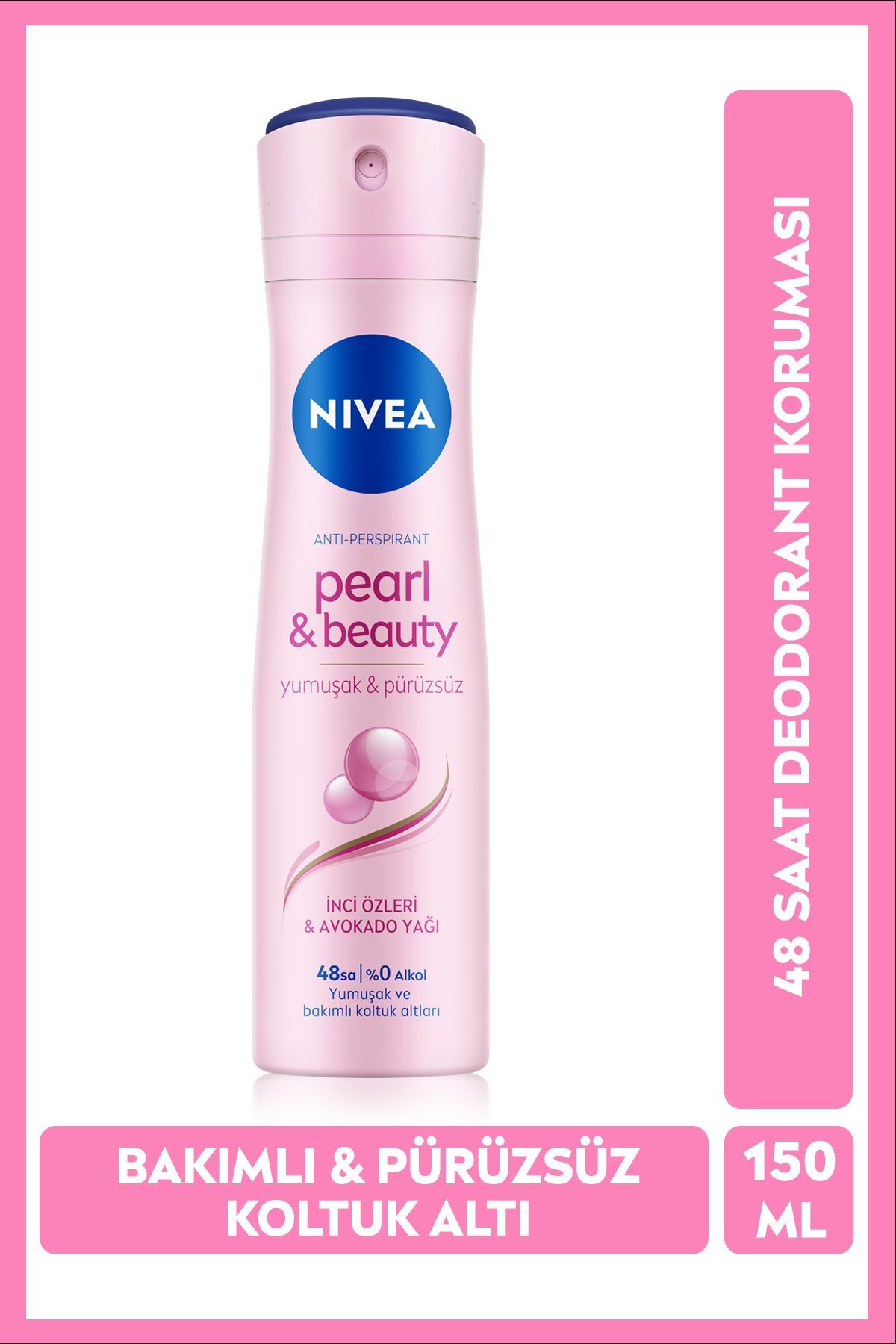 Deodorant Kadın Nivea 150 ml Pearl&Beauty