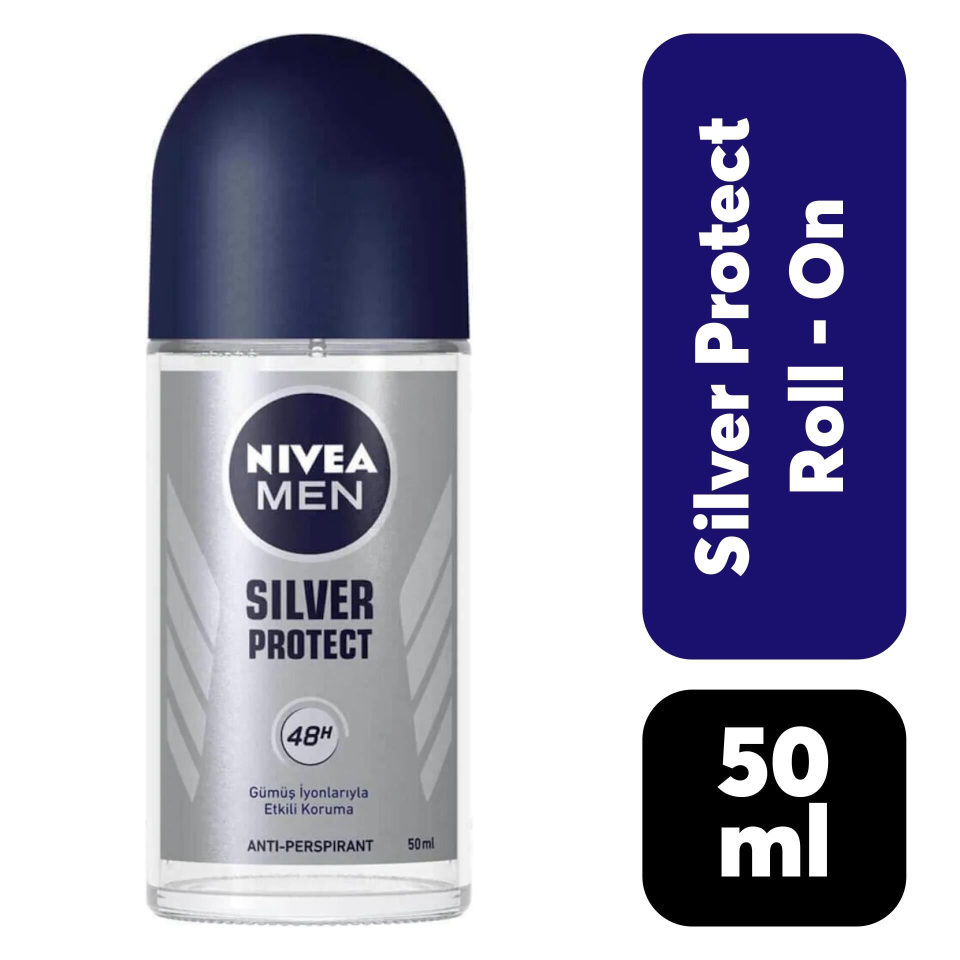 Roll-on Erkek Nivea 50 ml Silver Protect
