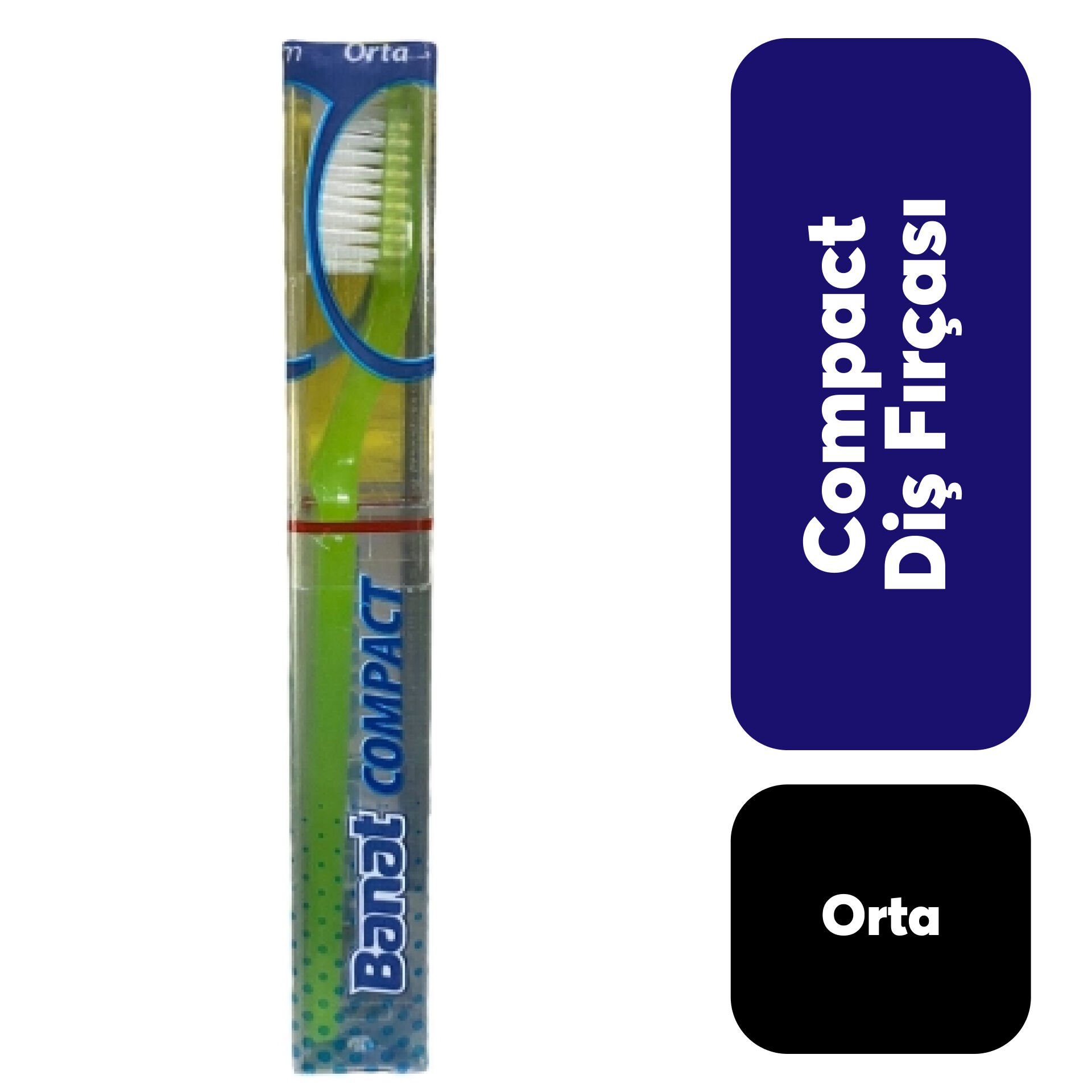Diş Fırçası Banat Compact Orta