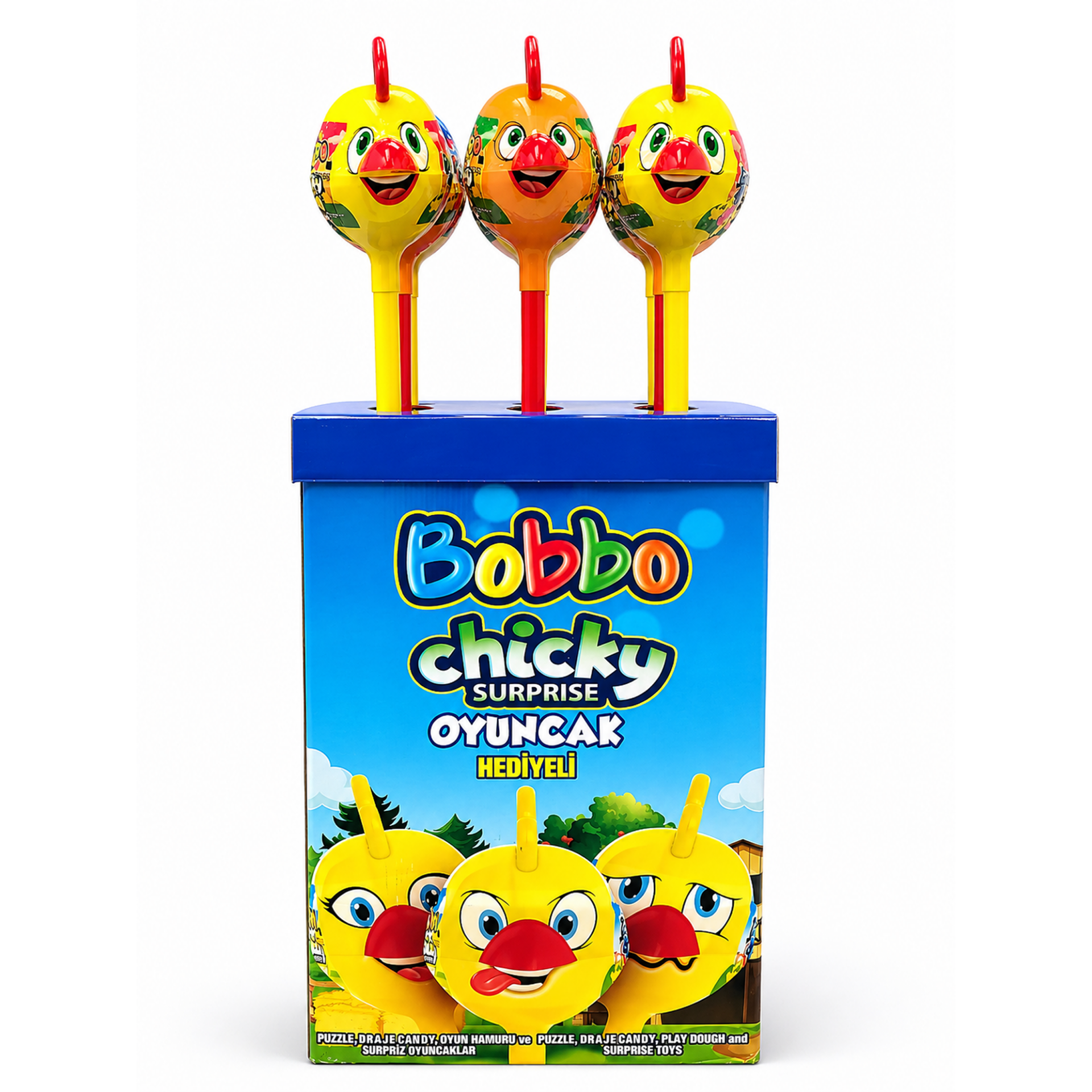 ..Bobbo Chicky Sürpriz Oyuncak Hediyeli 40'lı