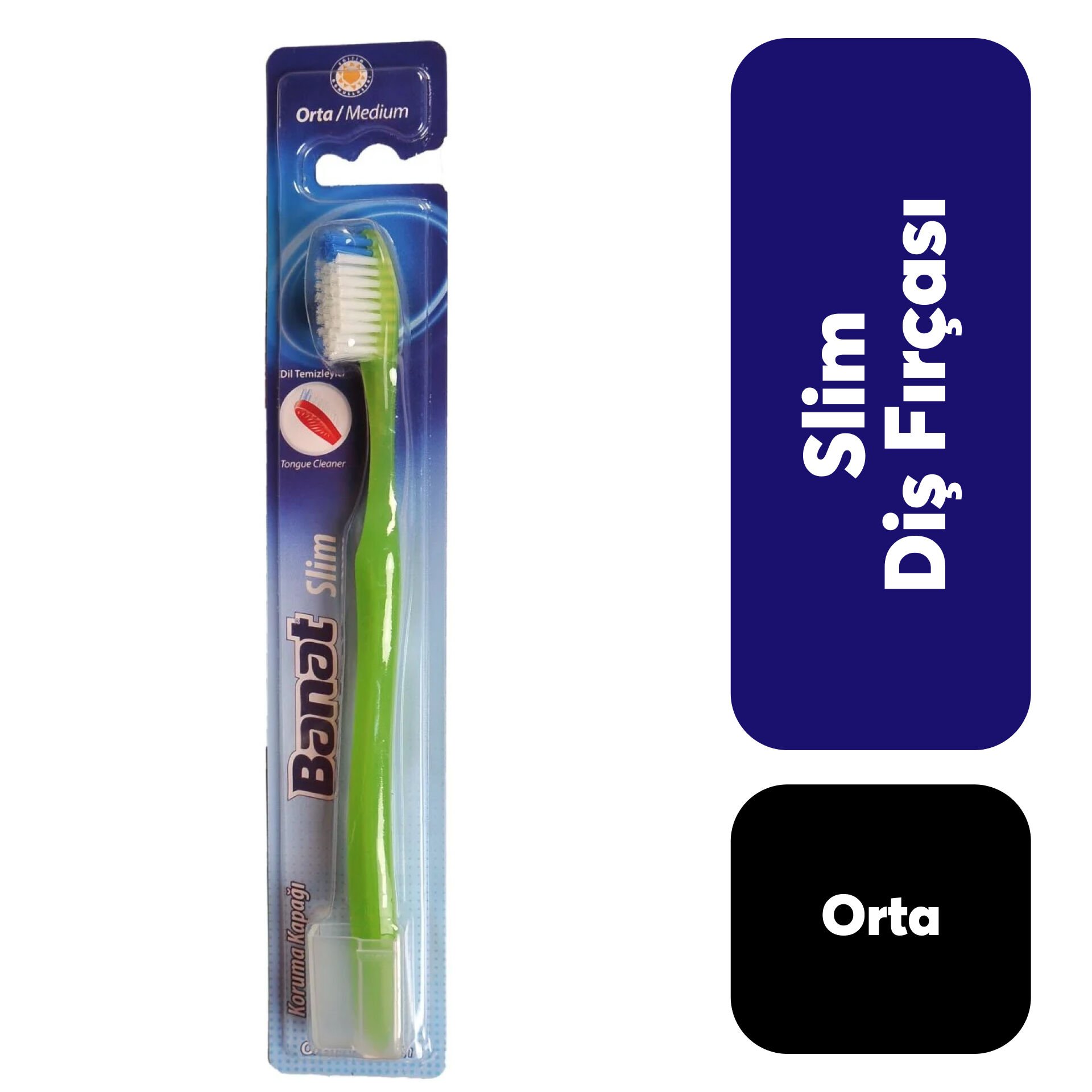 Diş Fırçası Banat Slim Orta