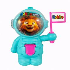 Bobbo Galaxy Çilek-Muz-Portakal Aromalı Misket Sakız 12'Li