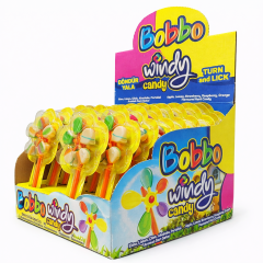 Bobbo Windy Aromalı Döndürmeli Şeker 16'lı