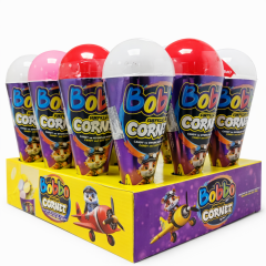 Bobbo Cornet Lollipop ve Oyuncak Hediyeli 12'li