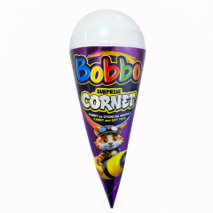 ..Bobbo Cornet Lollipop ve Oyuncak Hediyeli 12'li
