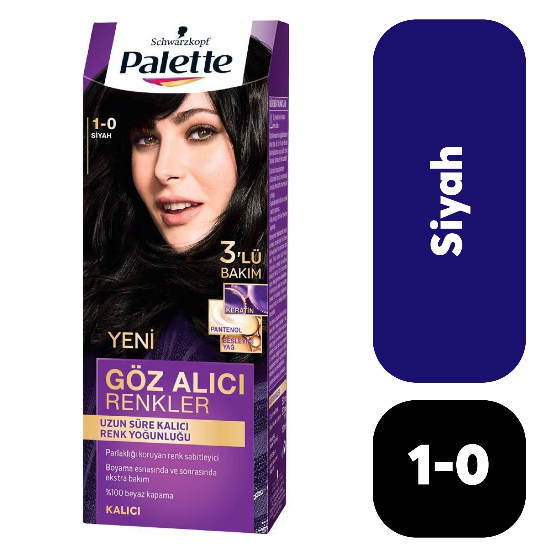 Palette .1-0 Siyah