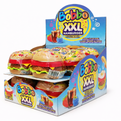 Bobbo Hamburger Aromalı Emzik Şeker 12'li