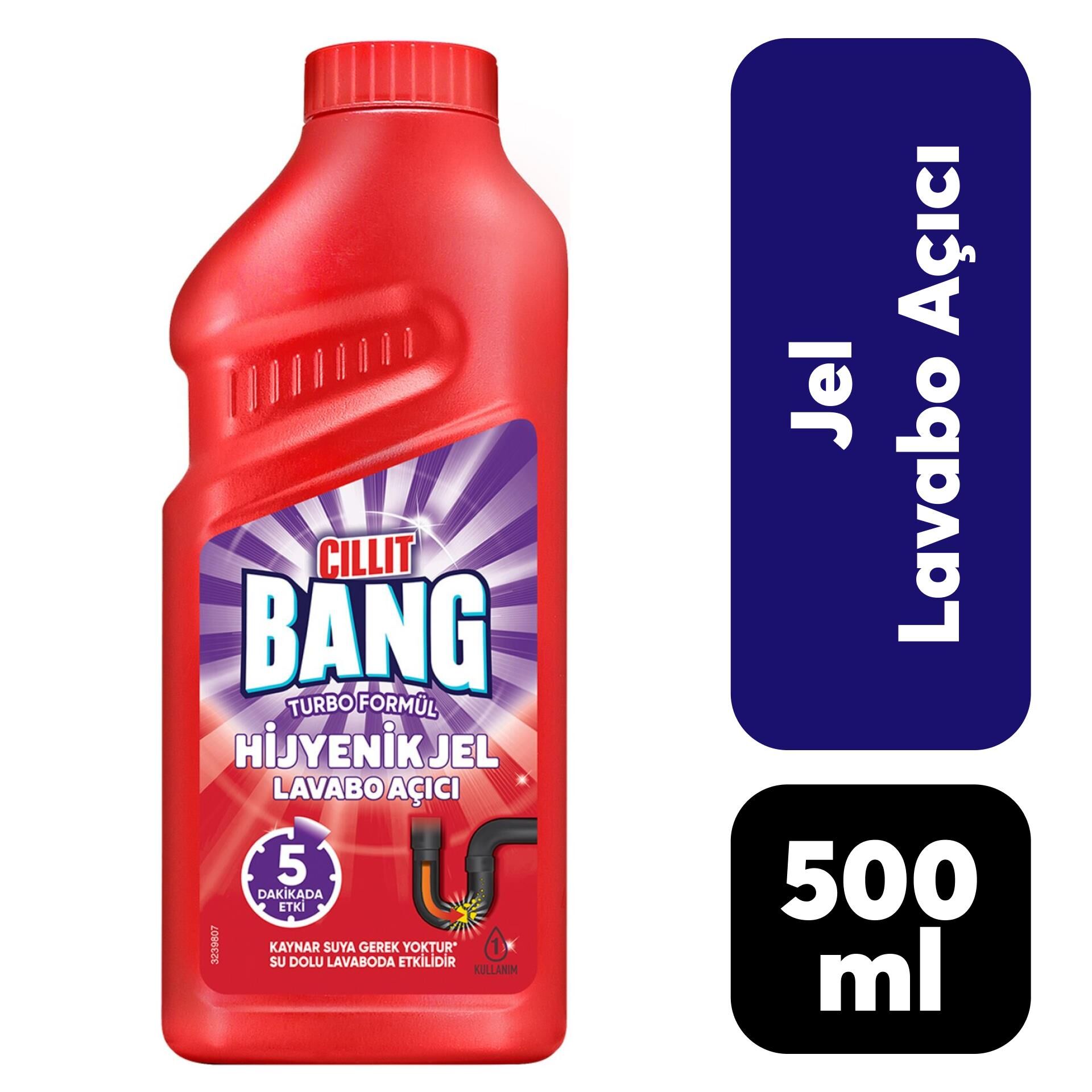 Cillit Bang Lavabo Açıcı 500 ml