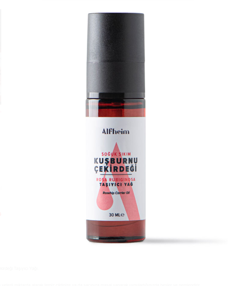 Alfheim Kuşburnu Çekirdeği Taşıyıcı Yağ 30 Ml