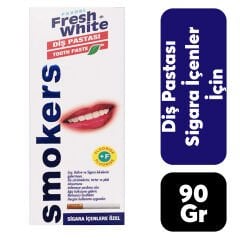 Fresh White Diş Pastası 90 gr Sigara İçenler