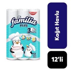 Kağıt Havlu Familia 12 Rulo 3 Katlı