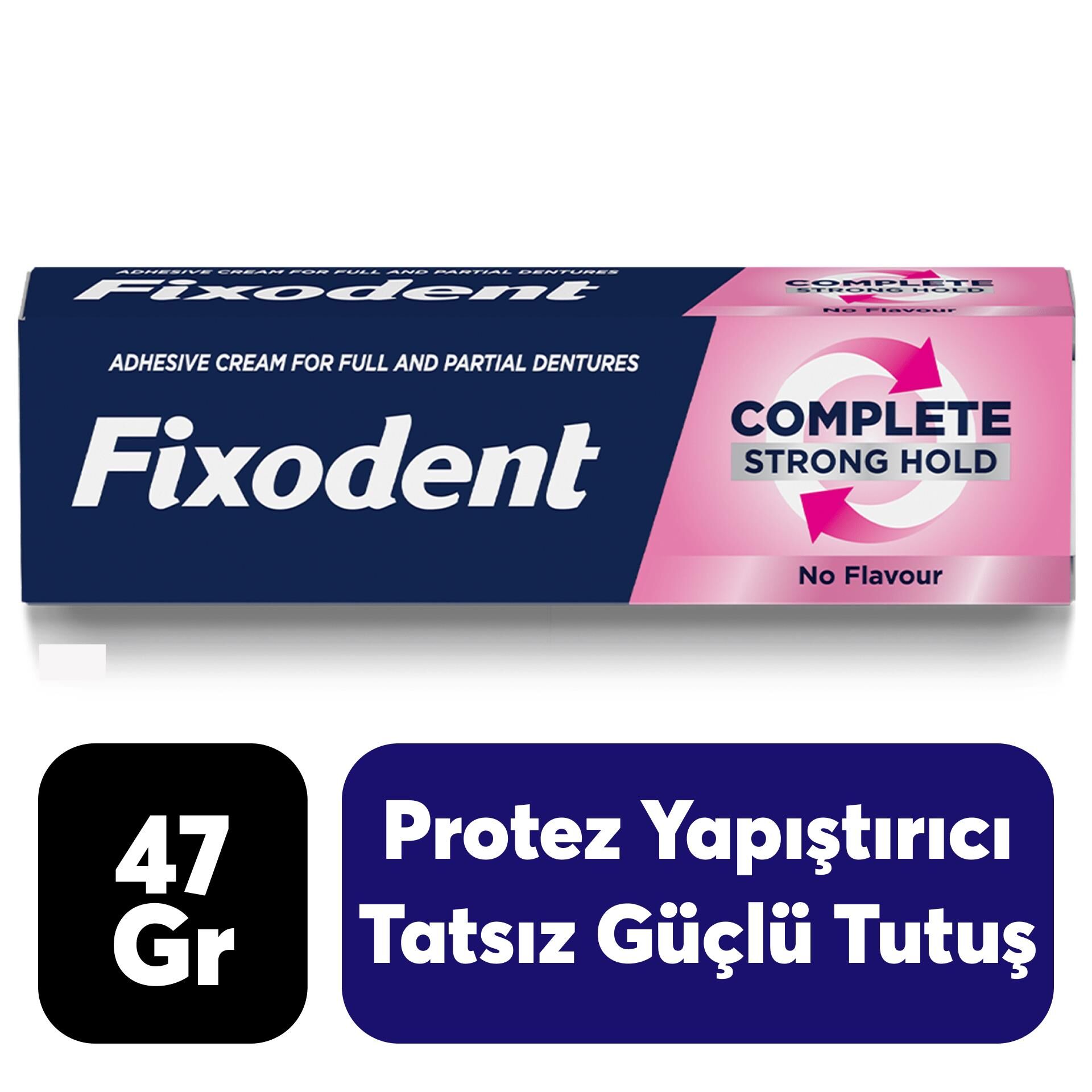 Protez Yapıştırıcı Fixodent 47 gr Güçlü Tatsız