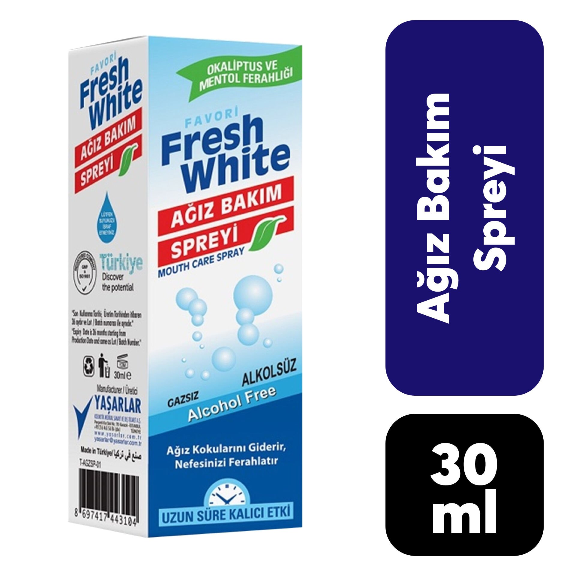 Fresh White Ağız Bakım Spreyi 30 ml
