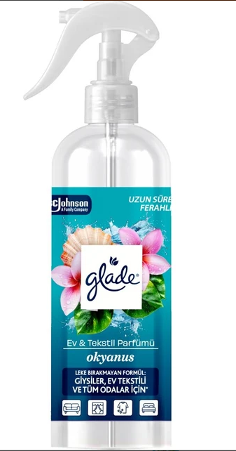 Koku Glade Ev & Tekstil Parfümü 450 Ml Okyanus