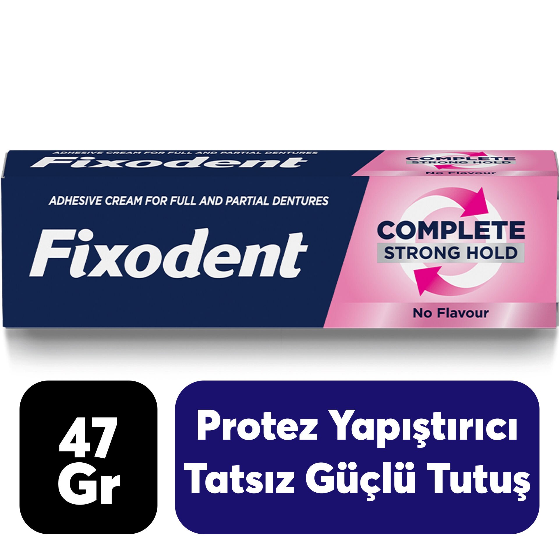 Protez Yapıştırıcı Fixodent 47 gr Güçlü Tatsız