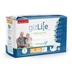 .Gizlife Yetişkin Hasta Bezi 30'lu XL