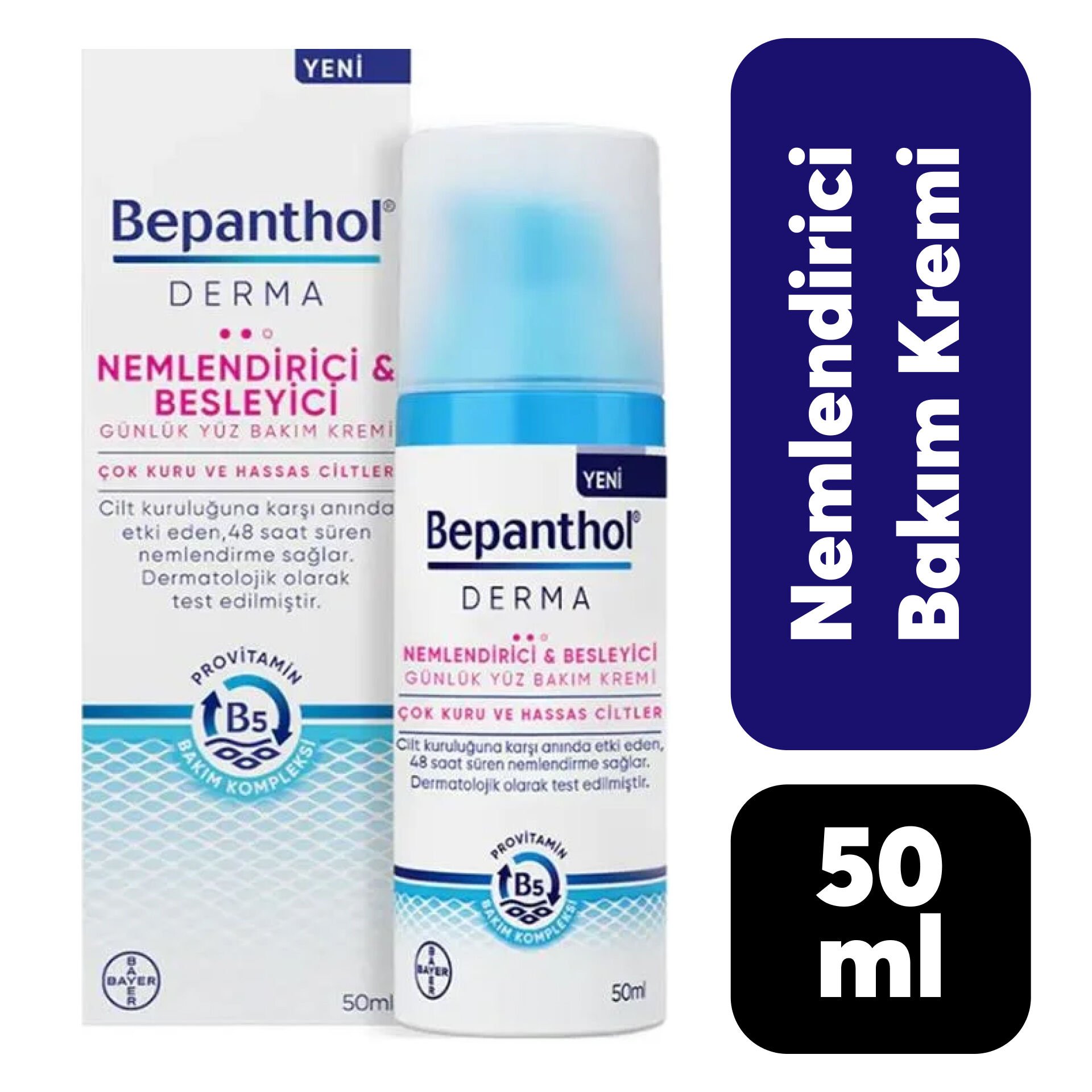 Bepanthol Nemlendirici Besleyici Bakım Kremi 50ml