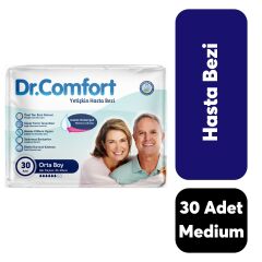 Dr. Comfort Yetişkin Hasta Bezi Medium 30'lu