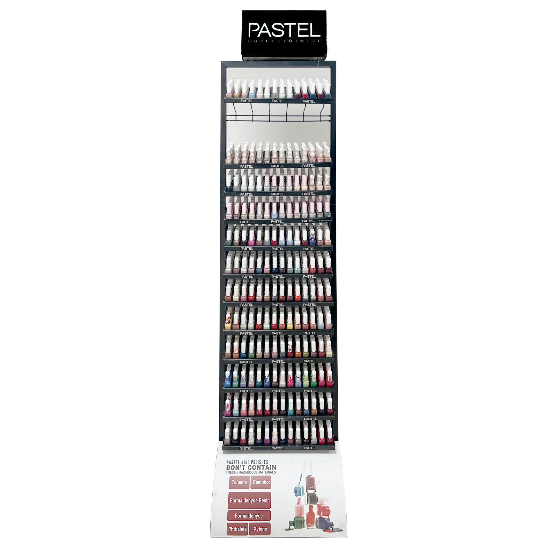 .Pastel Oje ..Büyük Stand 1008 Adetlik