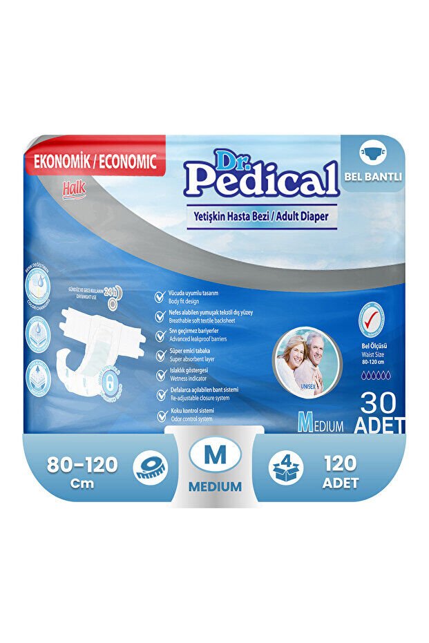 .Dr. Pedical Yetişkin Hasta Bezi 30'lu Medium