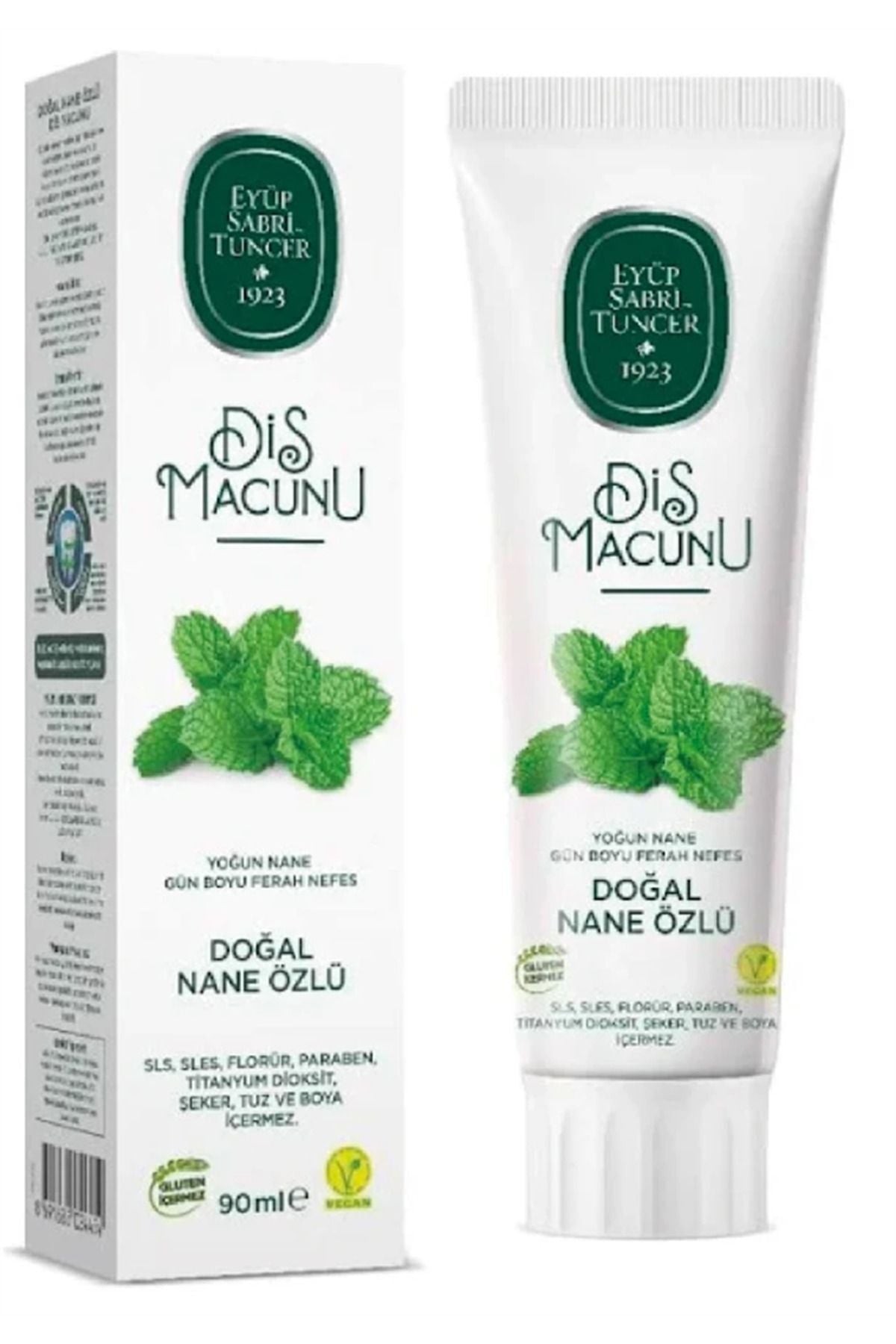 .Eyüp Sabri Tuncer Doğal Diş Macunu 90 ml Nane Özlü