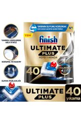 Bulaşık Tableti Finish Ultimate Plus 40'lı