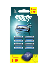 Gillette Mach3 Avantajlı Yedek Tıraş Bıçağı 8'li