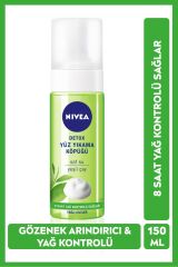 Yüz Temizleme Köpüğü Nivea 150 ml Detox Yeşil Çay