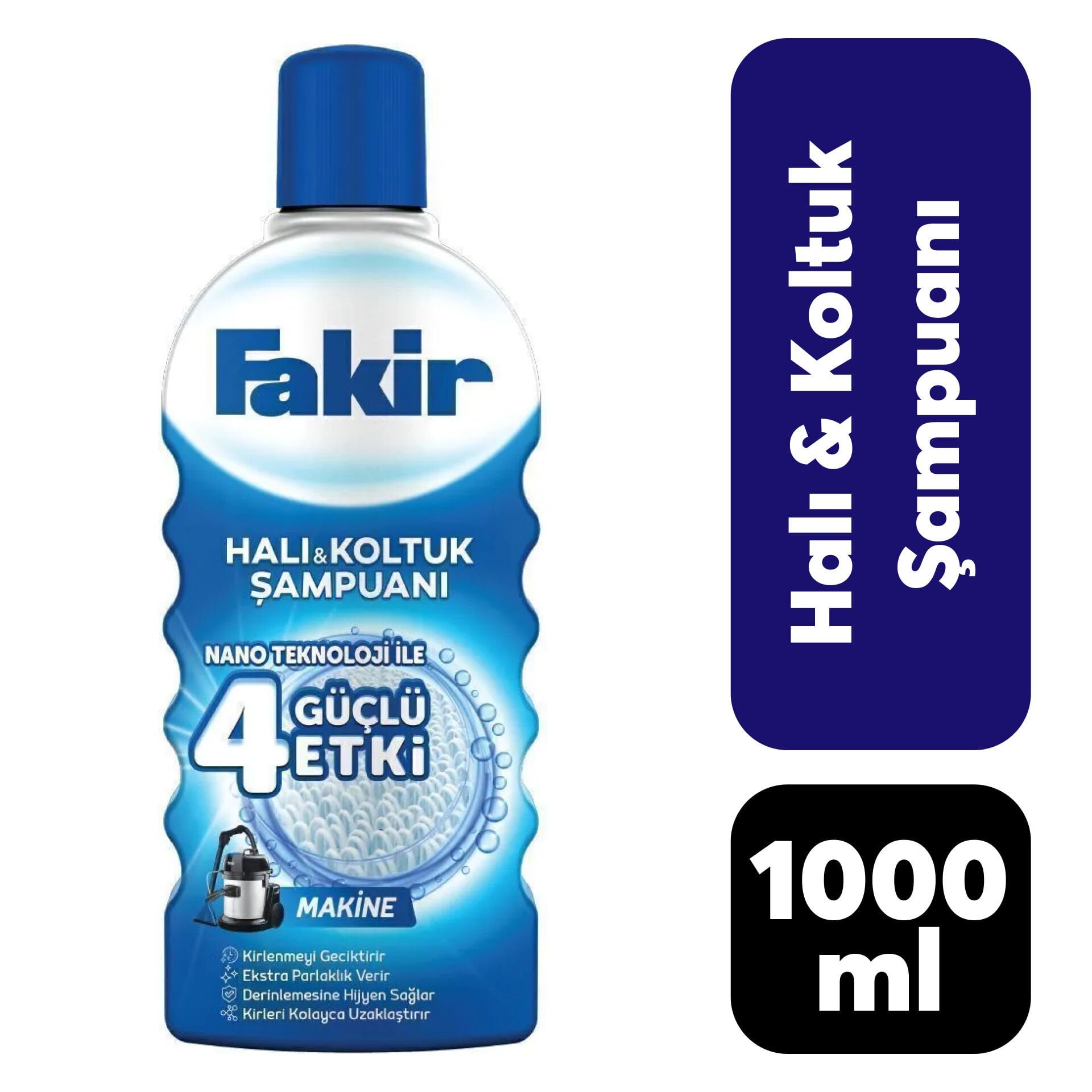 Fakir Halı & Koltuk Şampuanı 1000 ml Makine